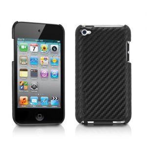  Tunewear Carbon look Black for iPod touch 4G (IT4-CARBON-02) (TUNEFILM protective film)